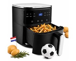 Vivid Green Airfryer 5L - Tot 4 Personen - PFAS-vrij - 12 Programma's - Digitaal Display