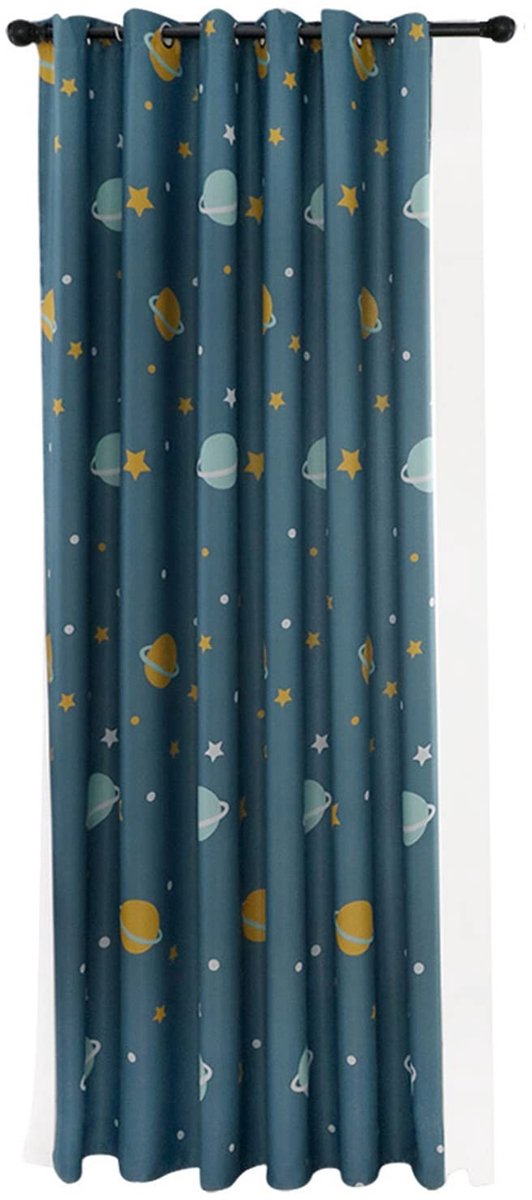 Cosensi- Gordijnen Verduisterend - Polyester Gordijnen - Raamdecoratie - Kant en Klaar - 1 Stuk - Veilig en Wasbaar