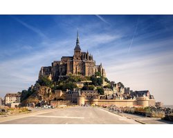 Puzzel 1000 Stukjes - Mont Saint Michel in Normandië, Frankrijk - 75x50cm