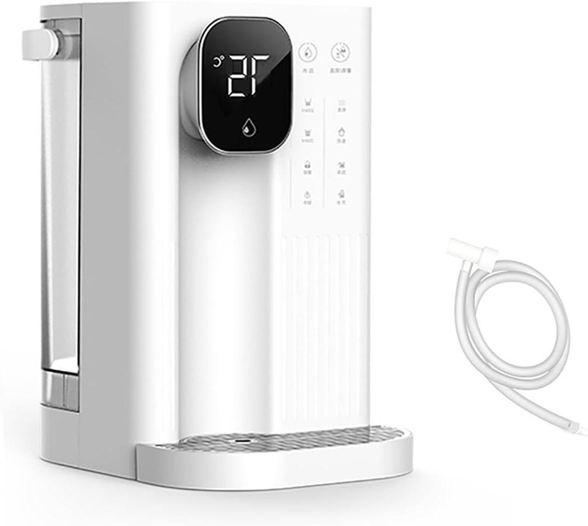 Heetwaterdispenser - Direct Water - Snel Drankjes Maken - Instelbare Temperatuur - 3L Tank - Wit