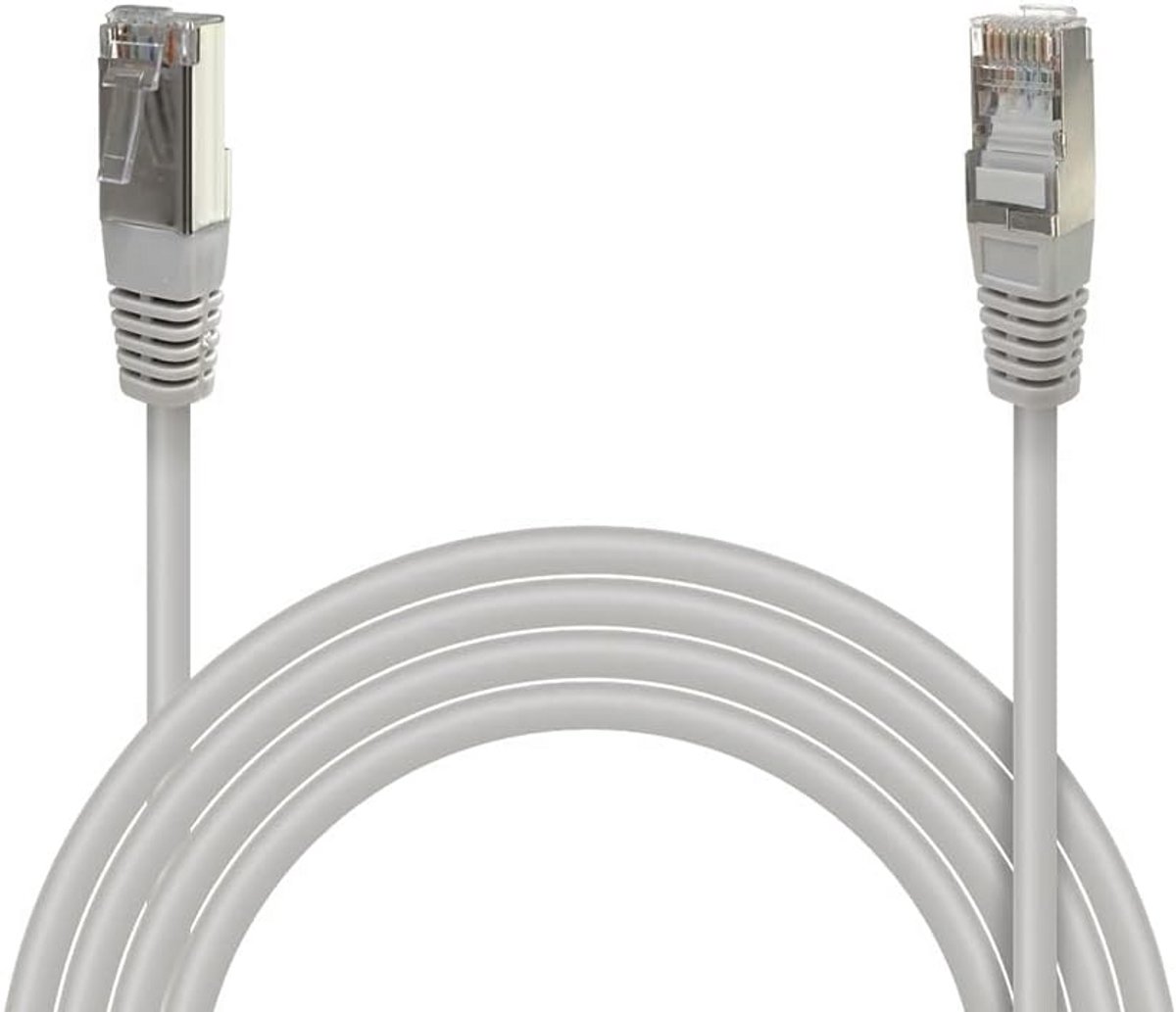 Afgeschermlade Cat5e FTP-patchkabel 10 m - 100 MHz - 100 Ohm - geschikt voor binnen en buiten - RJ45 - beige