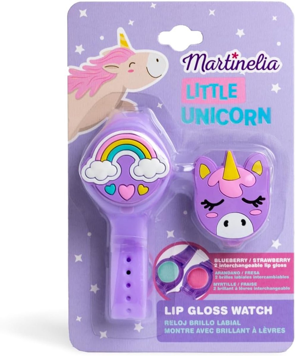 Kinderschmink Horloge met Lipgloss Eenhoorn Thema