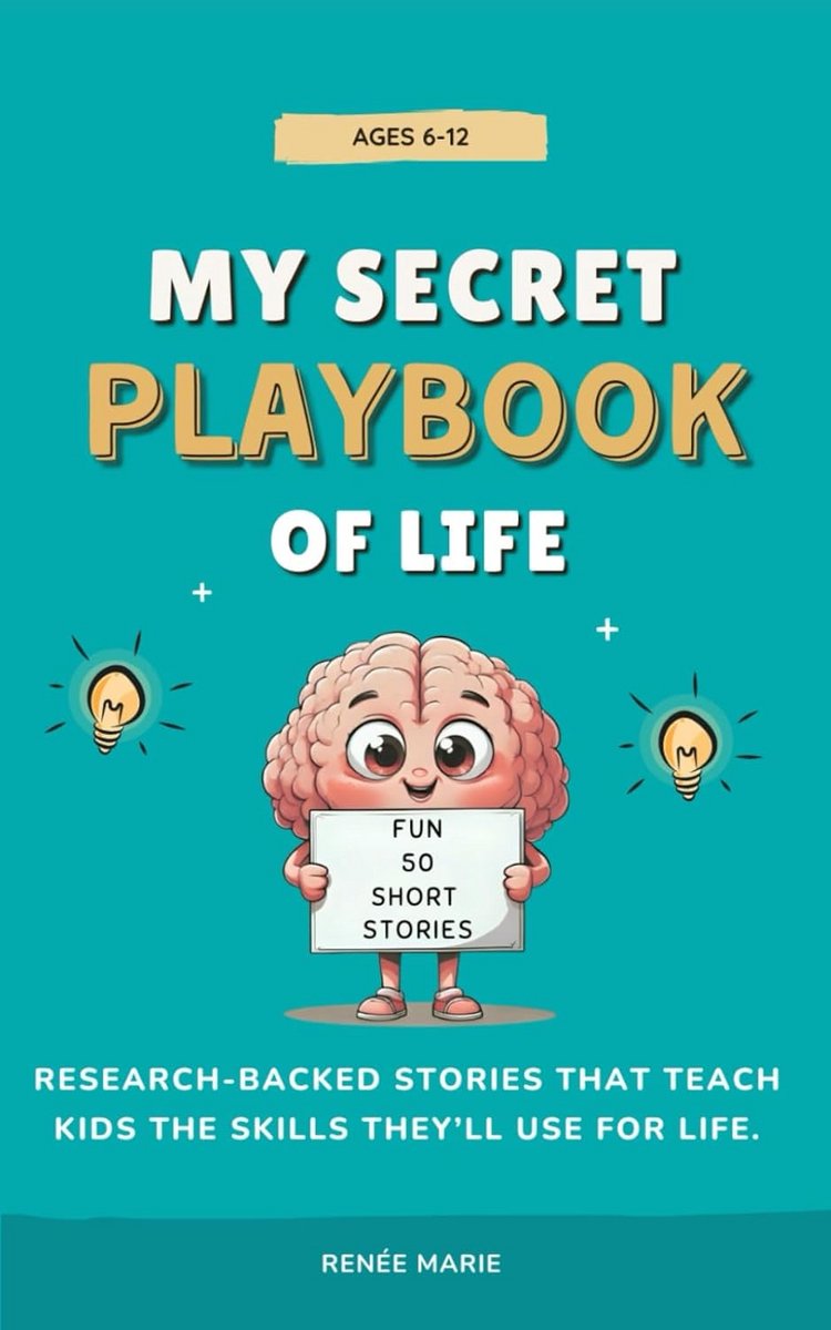 The Secret Playbook of Life: A Confidence and Life Skills Book for Kids Ages 6–12 | Teach Emotional Intelligence, Friendship, and Resilience Through Stories