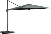 Feel Furniture - Luxe Parasol - Roma 4 x 4 Meter Octagon - Donkergrijs