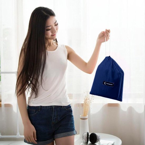 SnelShoppen - Reisslaapzak, lichtgewicht microvezel slaapzak met draagtas, ideaal voor kamperen, hostels, outdoor activiteiten, binnengebruik, zacht e van Snelshoppen — afbeelding 3
