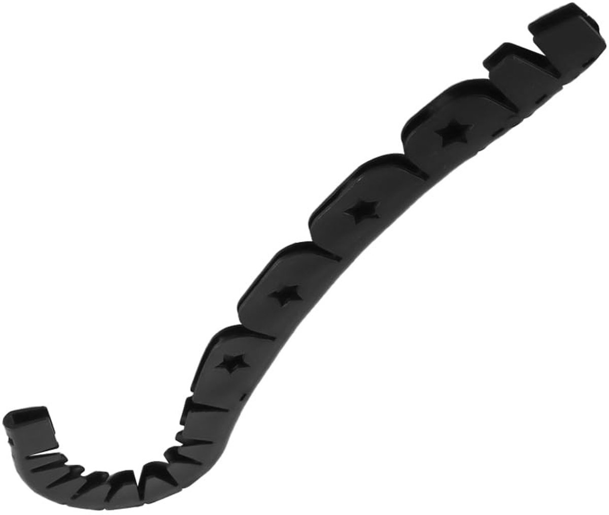 MTTproducts- Beschermhoes voor ijshockeysticks - Hockeybescherming - Sportoefenhulpmiddel - Stevig plastic - 30 x 9 cm - Zwart