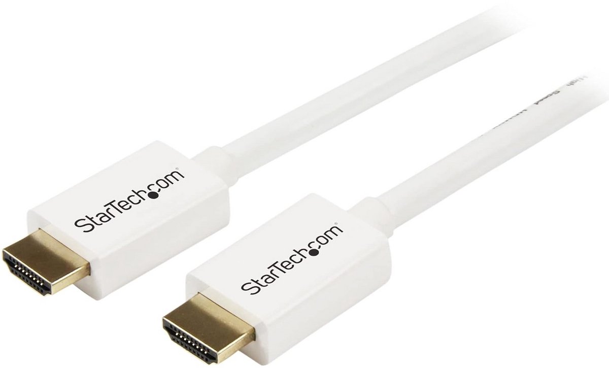 5 Meter Witte CL3 Inbouw High Speed HDMI Kabel voor 4K Ultra HD