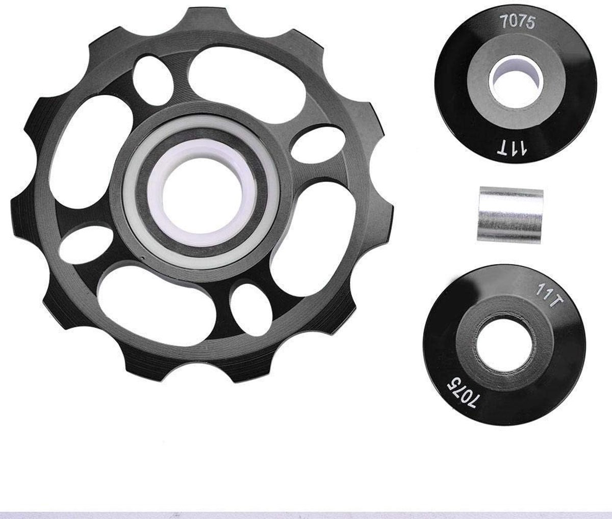 Dailygoods - Dailygoody - 11T Achterwielwiel van Aluminiumlegering - Duurzaam en Lichtgewicht - Zwart - Keramische Lagers - Geschikt voor Fietsen - Hoogwaardige Ro