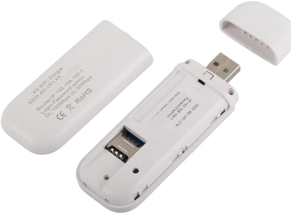 Dailygoody - Supersnelle 4G USB-netwerkadapter - Draadloze WiFi Hotspot - Plug & Play - Compact en lichtgewicht - Ideaal voor onderweg - Ondersteu...
