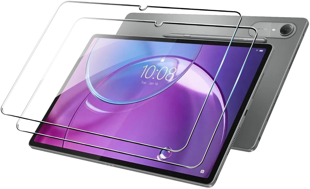 Dailygoods - Cosensi - Set van 2 Geharde Glas Beschermfolie voor Tablet 13 inch