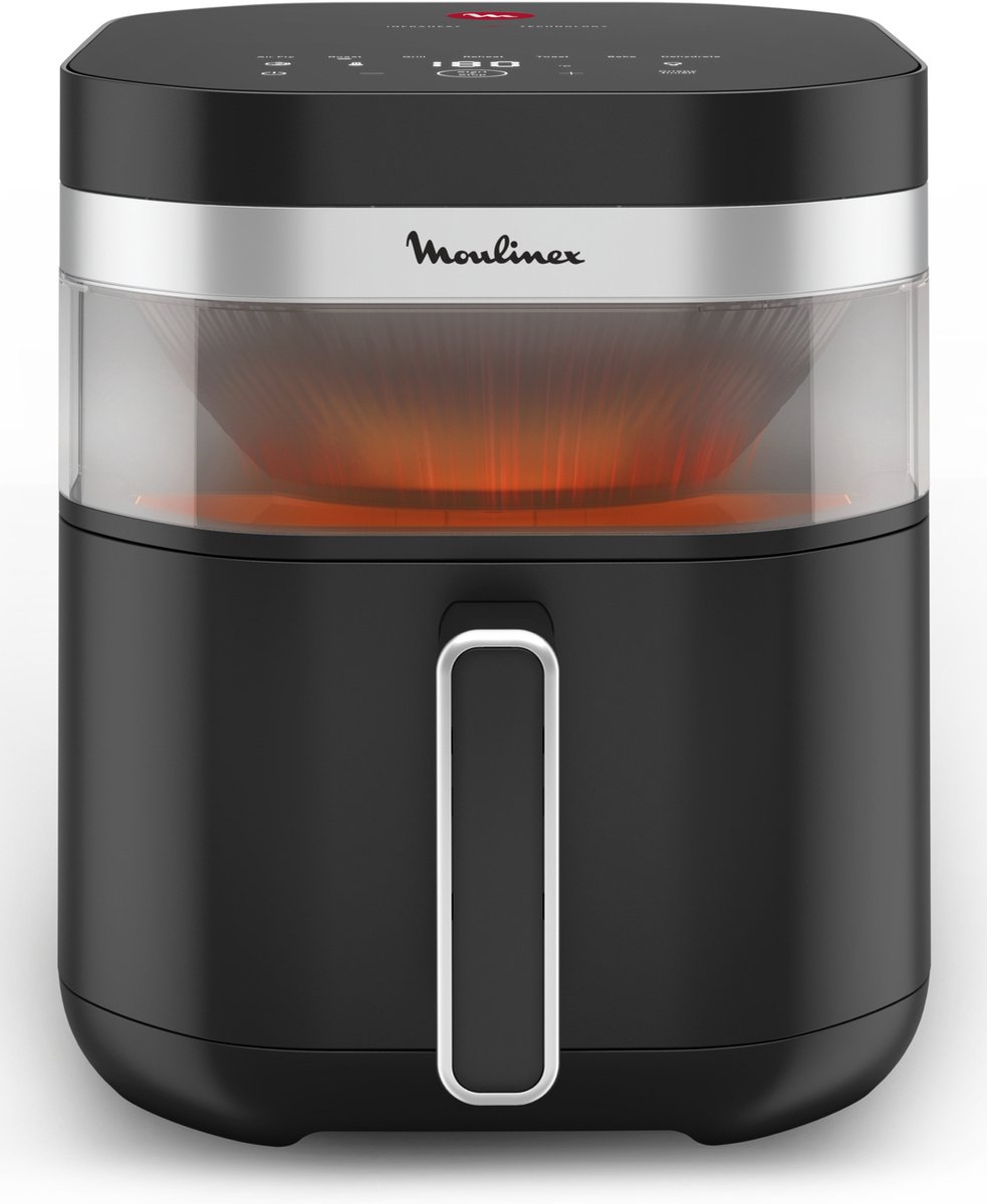 Moulinex Easy Fry Infrared EZ8328 Enkel 7 l Vrijstaand 2180 W Heteluchtfriteuse Zwart