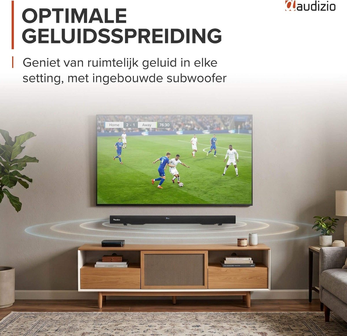 Tronios Audizio SB95 Soundbar met HDMI-ARC en Bluetooth - afbeelding 2