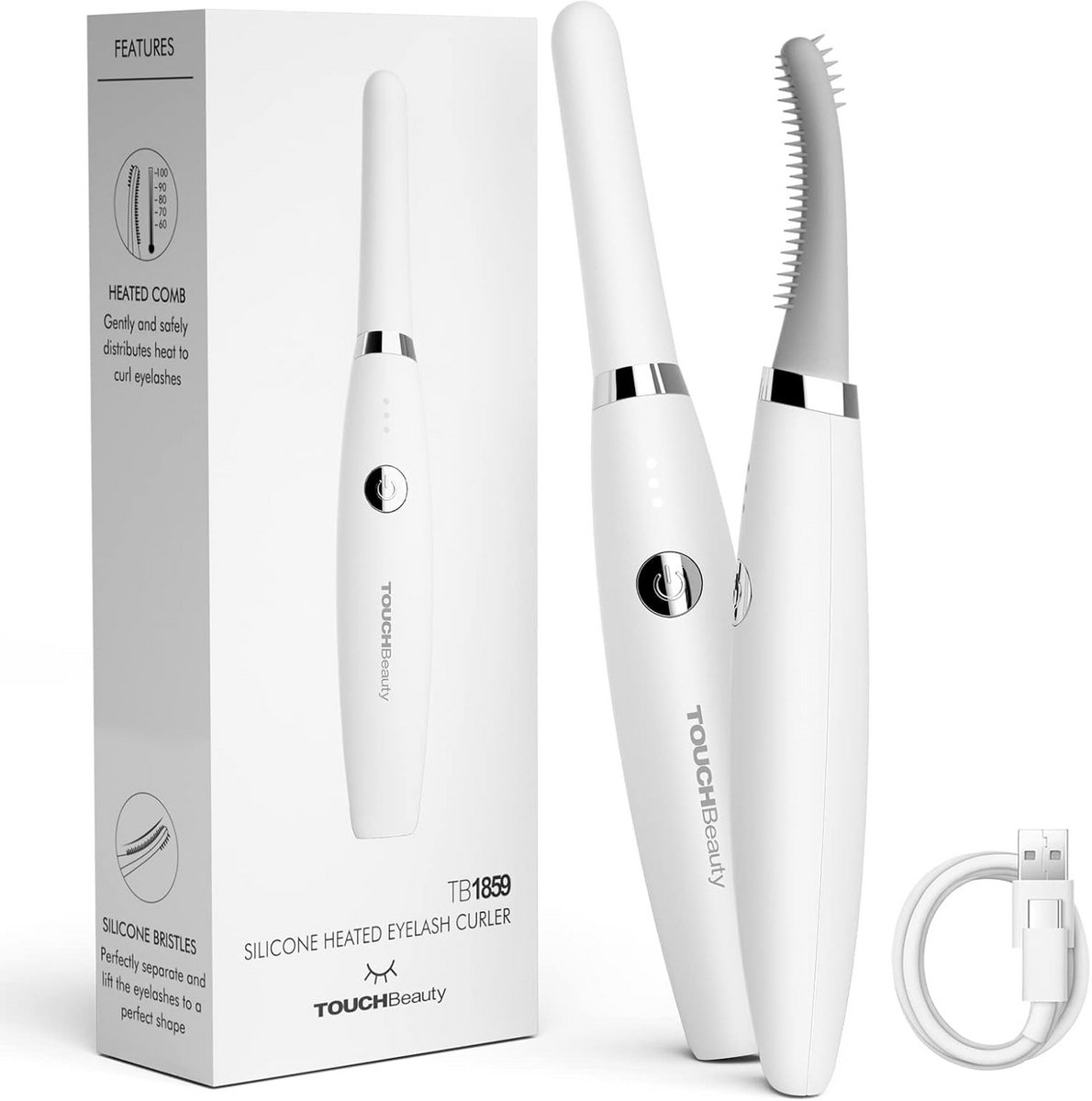 Elektrische Wimperkruller - Wimperlifting Set - Verwarmde - Veilig
