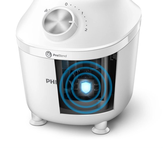 Blender - PHILIPS - Serie 3000 HR2291/20 - Wit van Philips — afbeelding 3