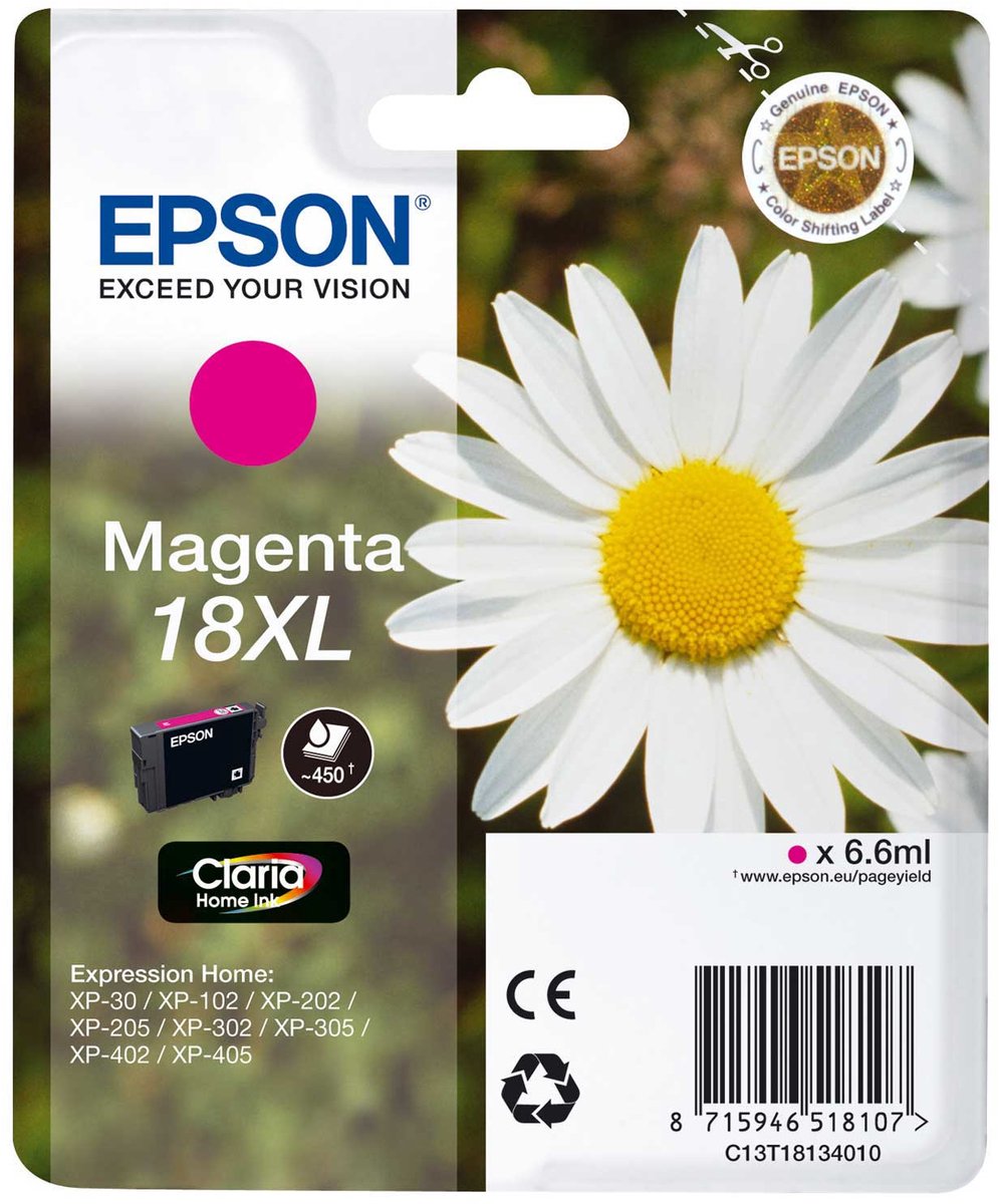 Epson 18XL - Inktcartridge / Magenta