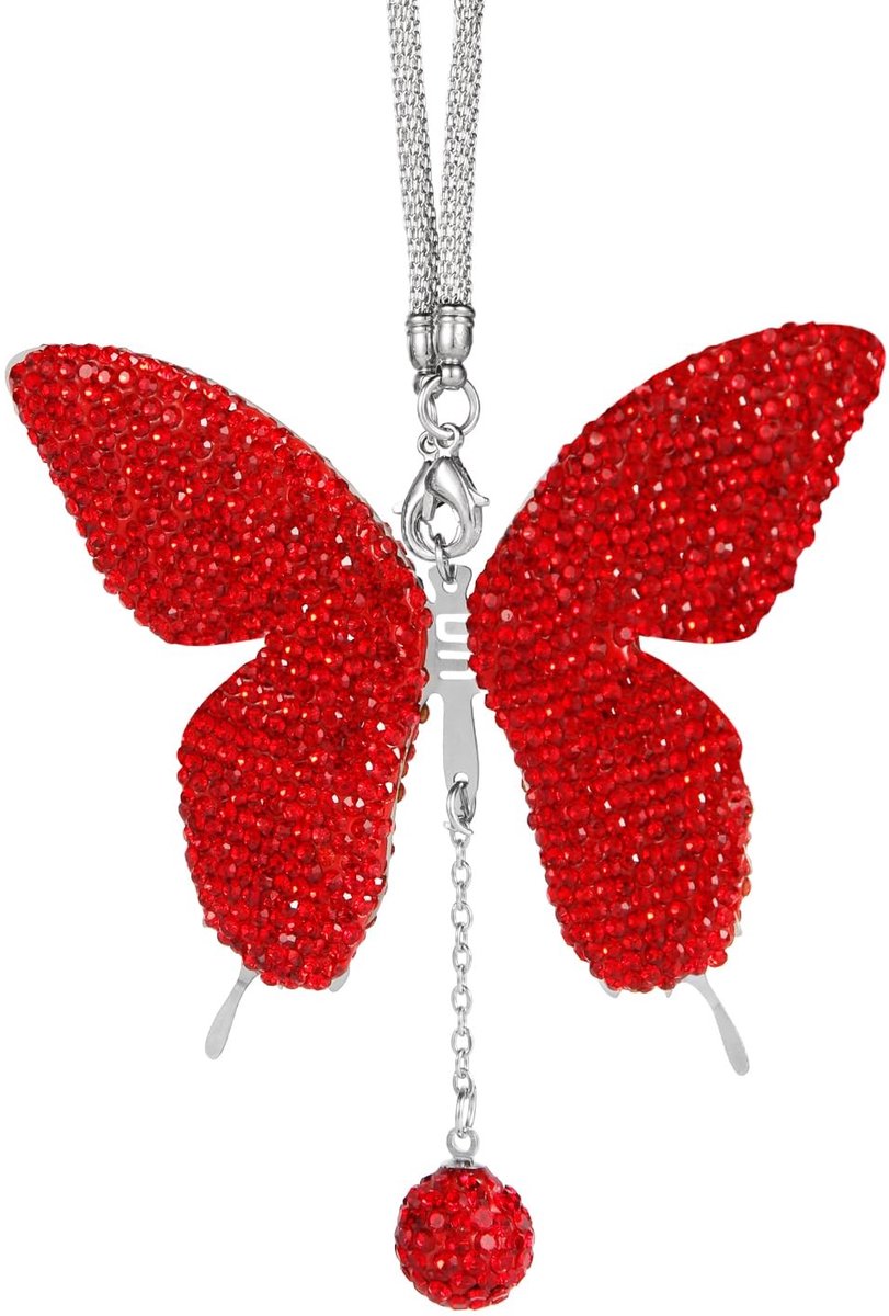 Dailygoods - Vlinder Auto Hangend Ornament voor Achteruitkijkspiegel