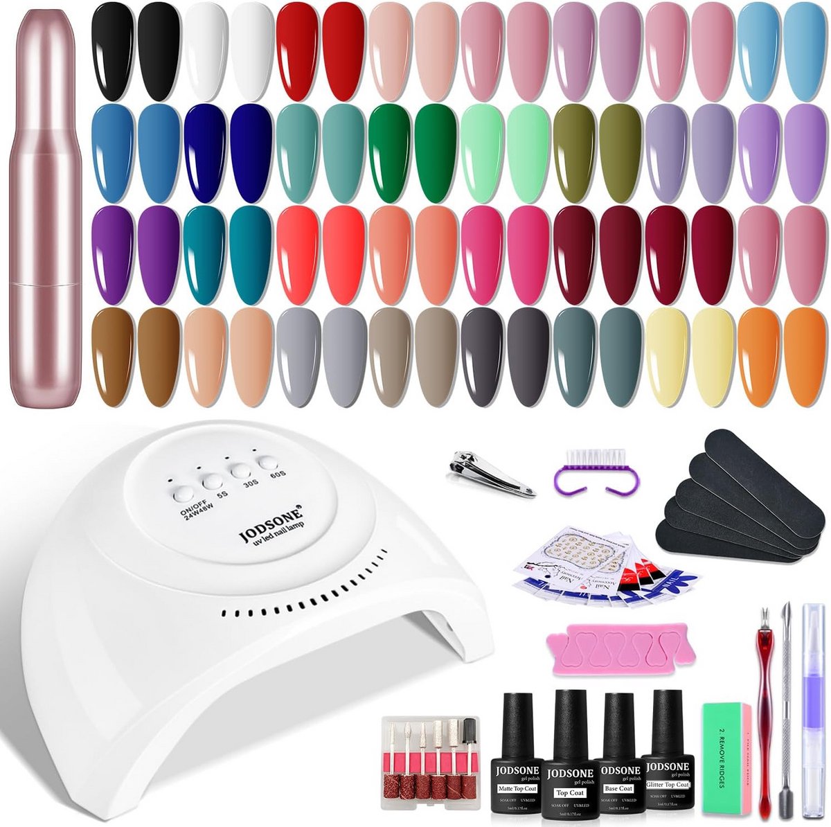 Gellak starterspakket - Premium UV / LED lamp - Gel nagels - Salon