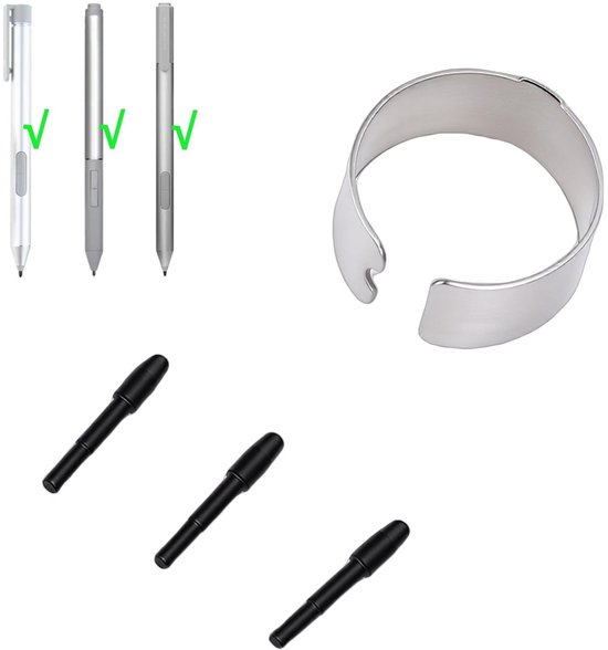 Dailygoods - 3 Stuks Penpuntvervanging voor Actieve Pen met Soepele Prestaties — afbeelding 5