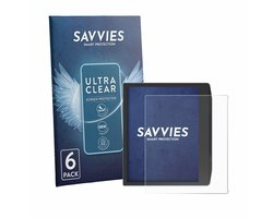 Savvies - Screenprotector voor PocketBook Era Lite - Folie Beschermfolie transparant 6 Stuks