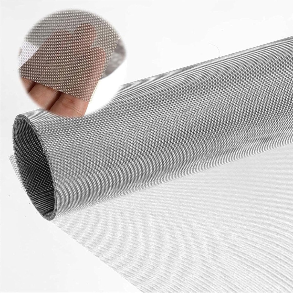 Draadgaas RVS Fijn Gaas 40cm x 200cm voor Insectenbescherming en Tuinhekwerk, Ideaal voor Dieren en Tuin Decoratie