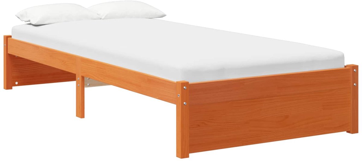 vidaXL - Bedframe - Massief - grenen