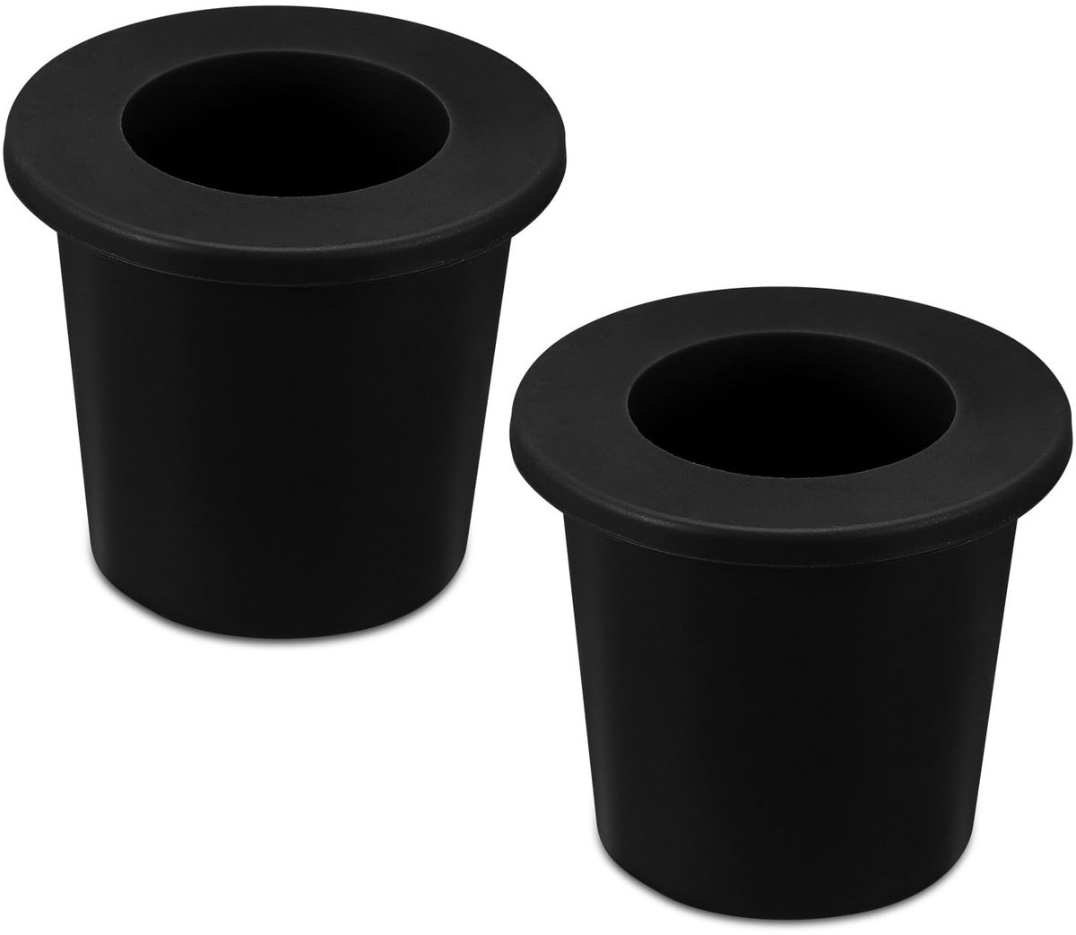 Seb1 - Umbrella Table Ring Hole - Stabilizer voor Parasol - Silicone Adapter - Zwart - Geschikt voor Tafelgaten 5-6.3cm - Ideaal voor Terras en ...