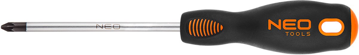 NEO Wkseries - Pozidriv Schroevendraaier - PZ2 - 100mm - Magnetisch - Ergonomische Handgreep