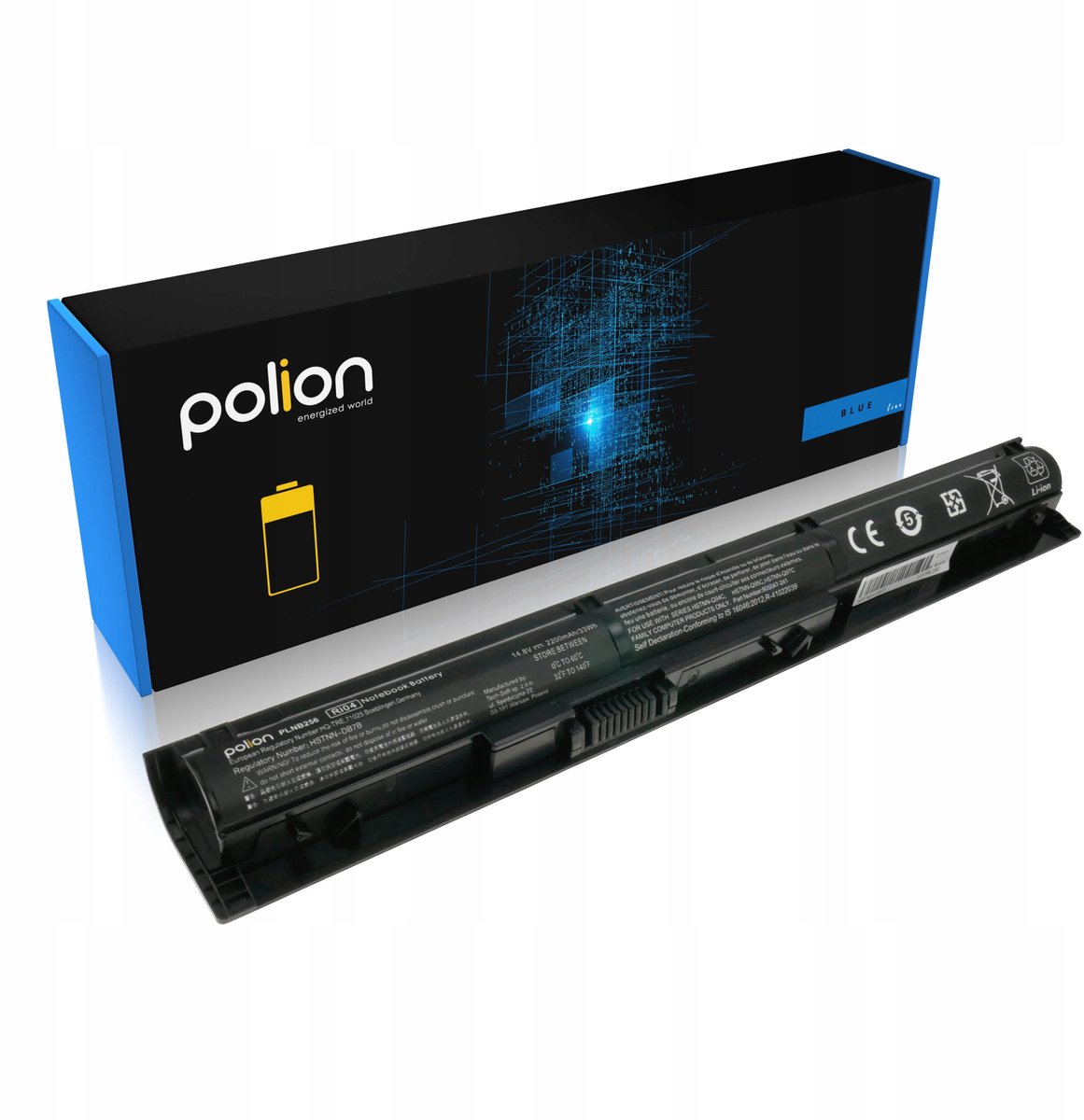 Polion RI04 Serie - Laptopbatterij - HP ProBook 450 455 470 G3 - 2200mAh
