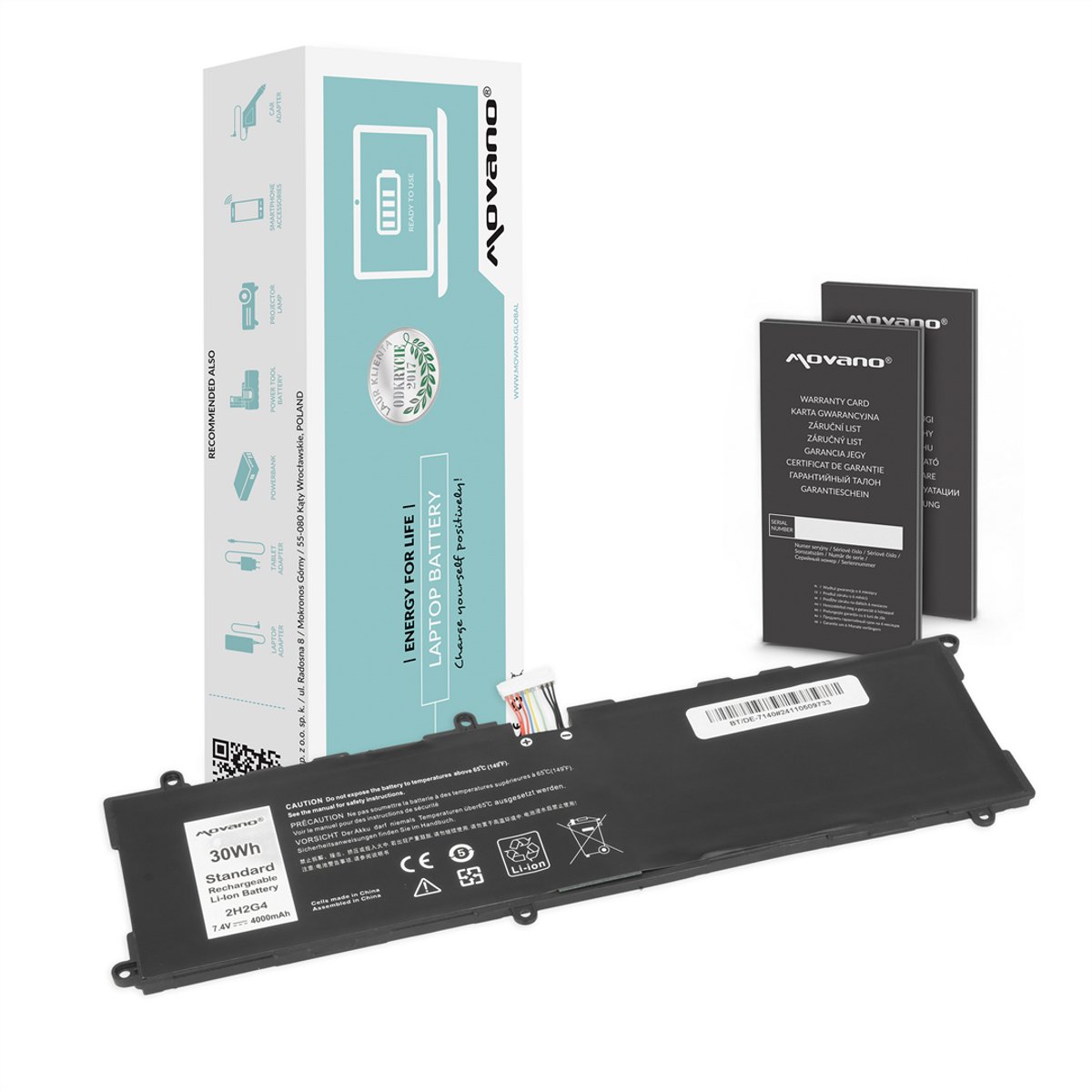 Movano Venue 11 Pro Serie - Batterij - Li-Ion - Veiligheidssysteem