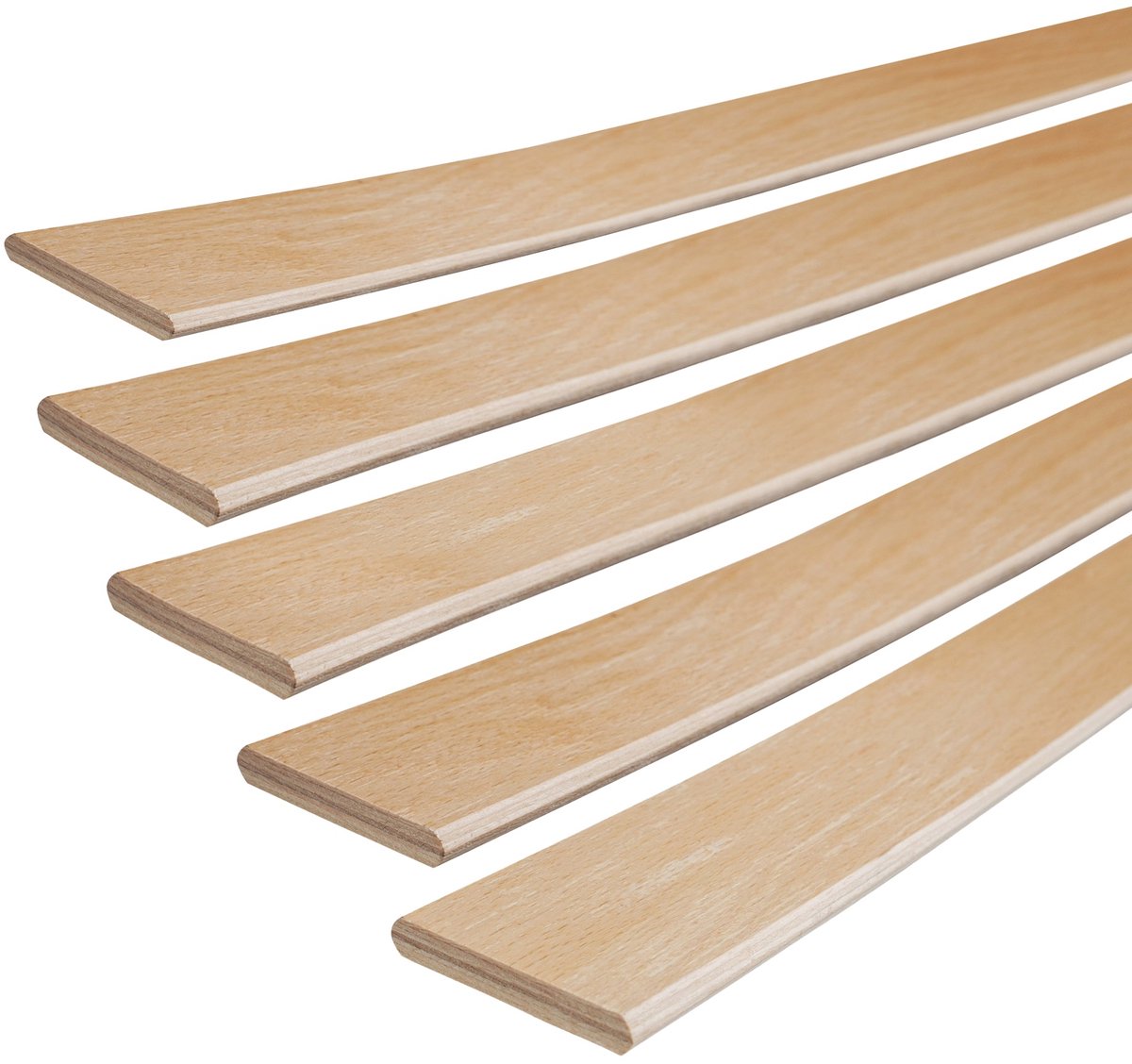 Lendo - Beuken Lat - 795mm - 10 Stuks - Verende Eigenschap - Duurzaam