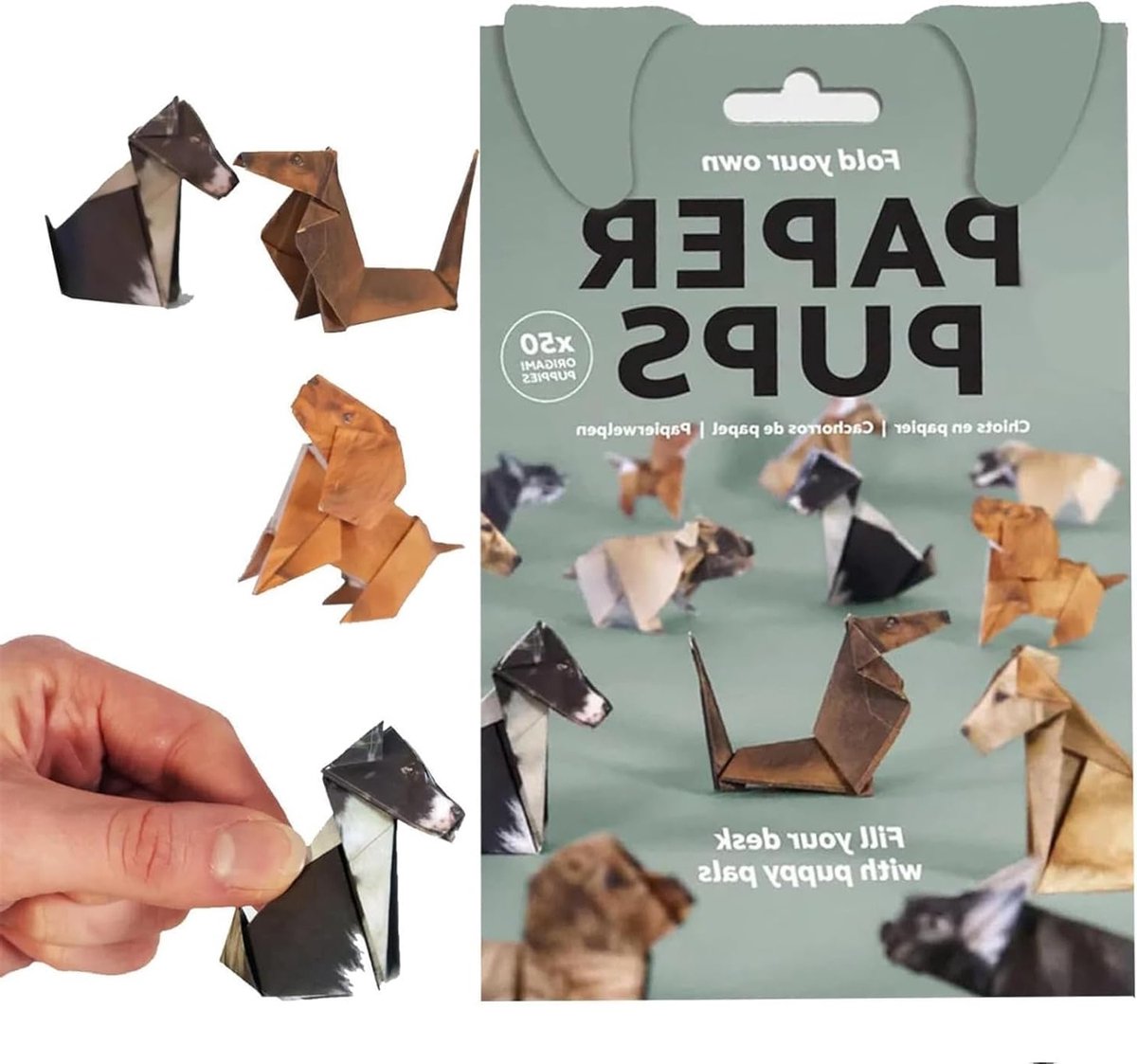 Creatieve DIY Origami Papieren voor Katfiguren - 50 Bladen Vouwen voor Volwassenen en Kinderen, Leuk en Educatief Activiteit