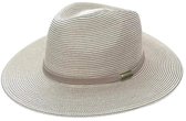 Contour Fedora – Zonnehoed Dames Opvouwbaar UV Bestendig UPF50+ Zomerhoed - Maat: L-XL: 61 cm - Stone