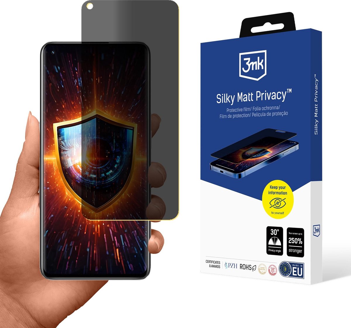 Realme Gt Neo 3T - 3Mk Zijdezachte Mat Privacy