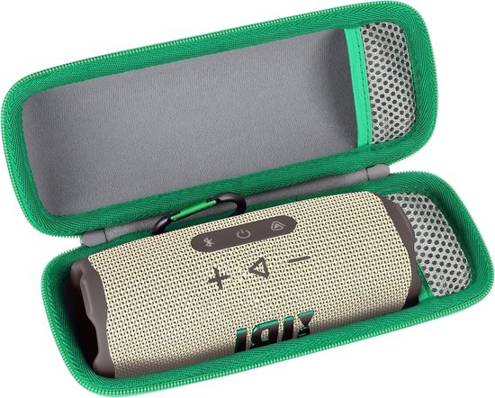 Duurzame Hard Case voor Waterdichte Draagbare Bluetooth Speaker - Bescherming en Stijl voor JBL Flip 7/6/5/4, Aardetinten en Paars — afbeelding 5