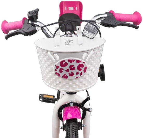 vidaXL - Kinderfiets - Met - Zijwieltjes - 12 - Inch - voor - 2-4 - jaar - oud - Roze van VidaXL — afbeelding 2