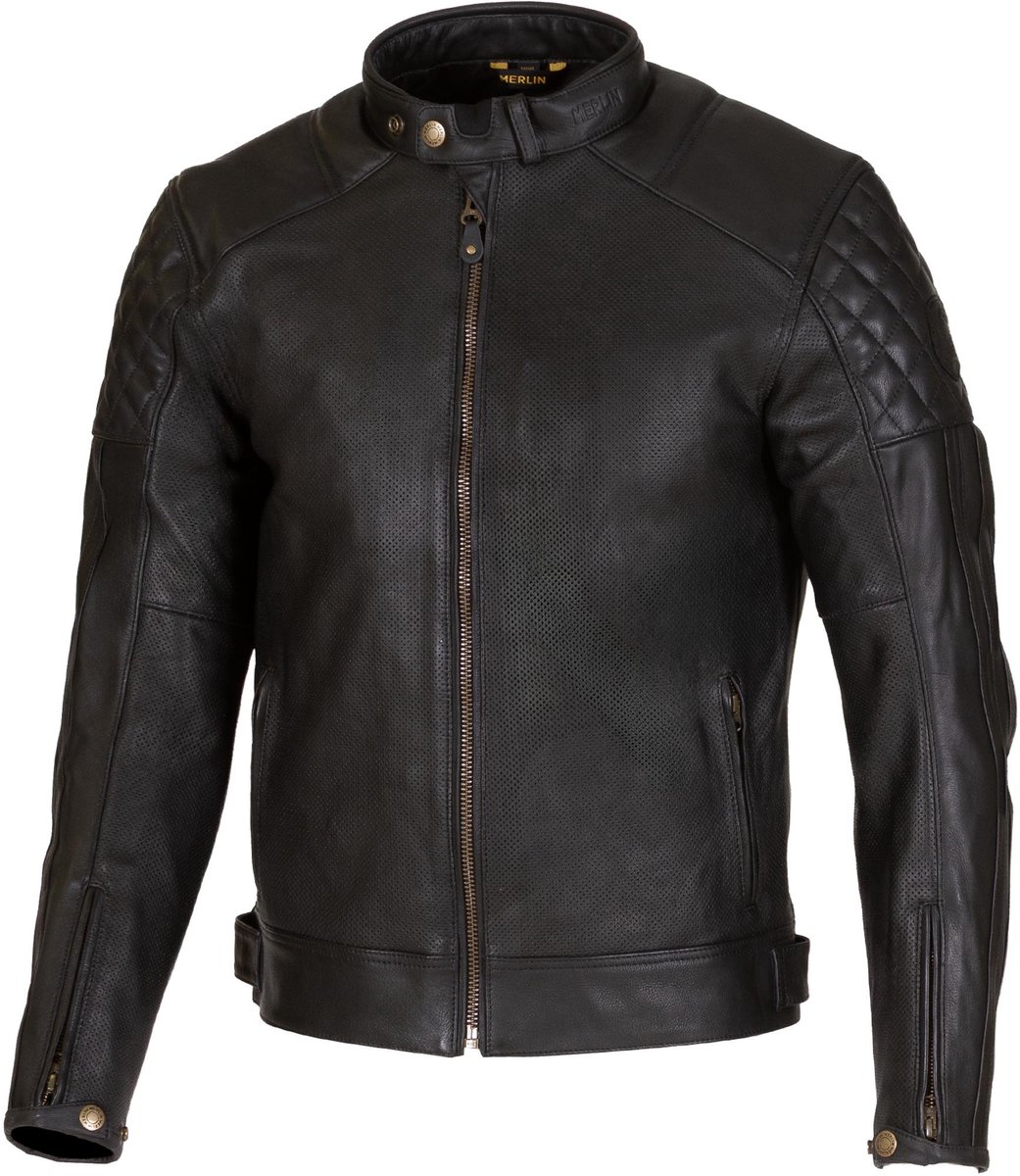 Merlin Icon D3O geperforeerde motorleren jas -