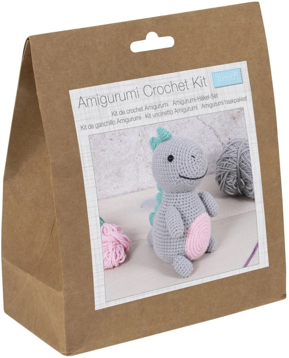 Amigurumi-haakset: Dinosaurus