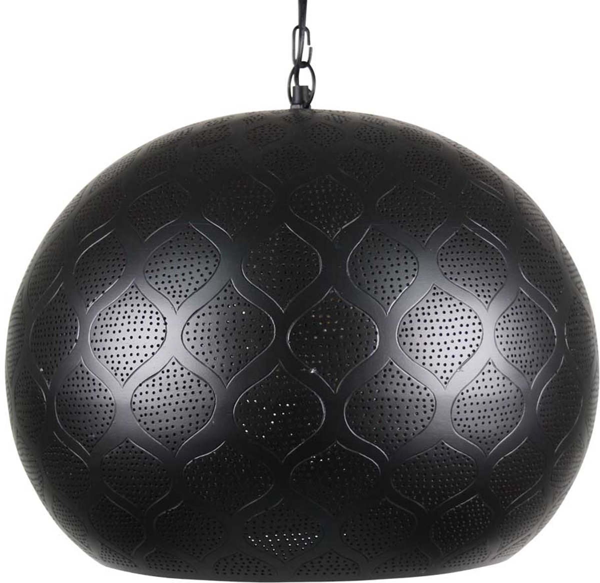 Safaary - Arabische Hanglamp Amaira Zwart Goud Ø 46 x 40cm