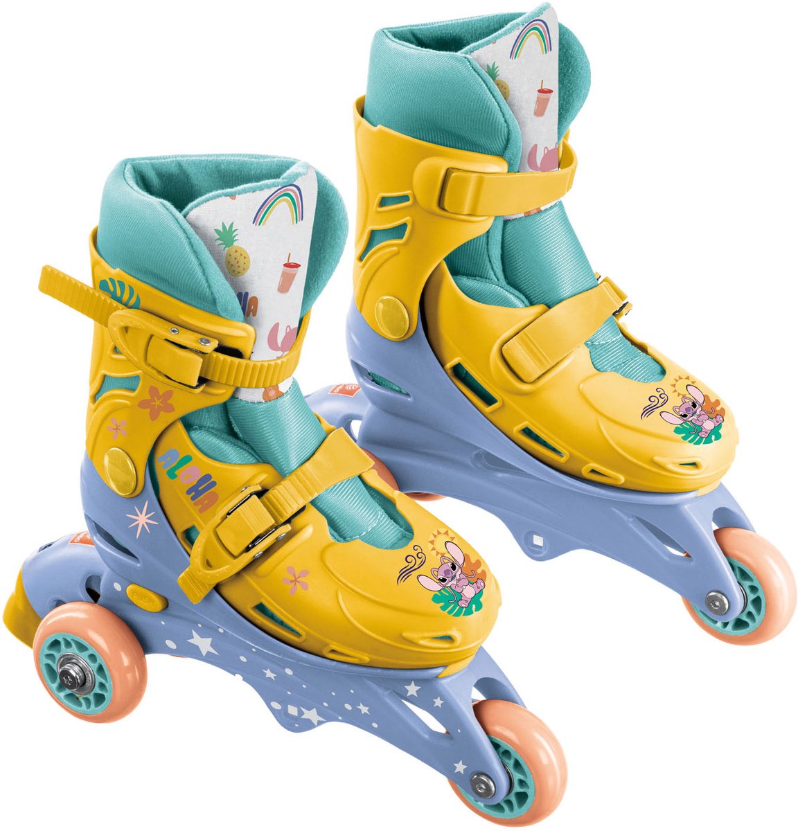 Mondo Rolschaatsen 3 Wielen Stitch -32cm Multicolor