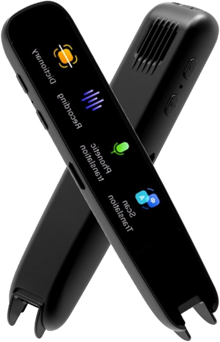 Scan Pen - Vertaler Lezer - Talen Leren - Offline Vertaling - 123 Talen - Zwart