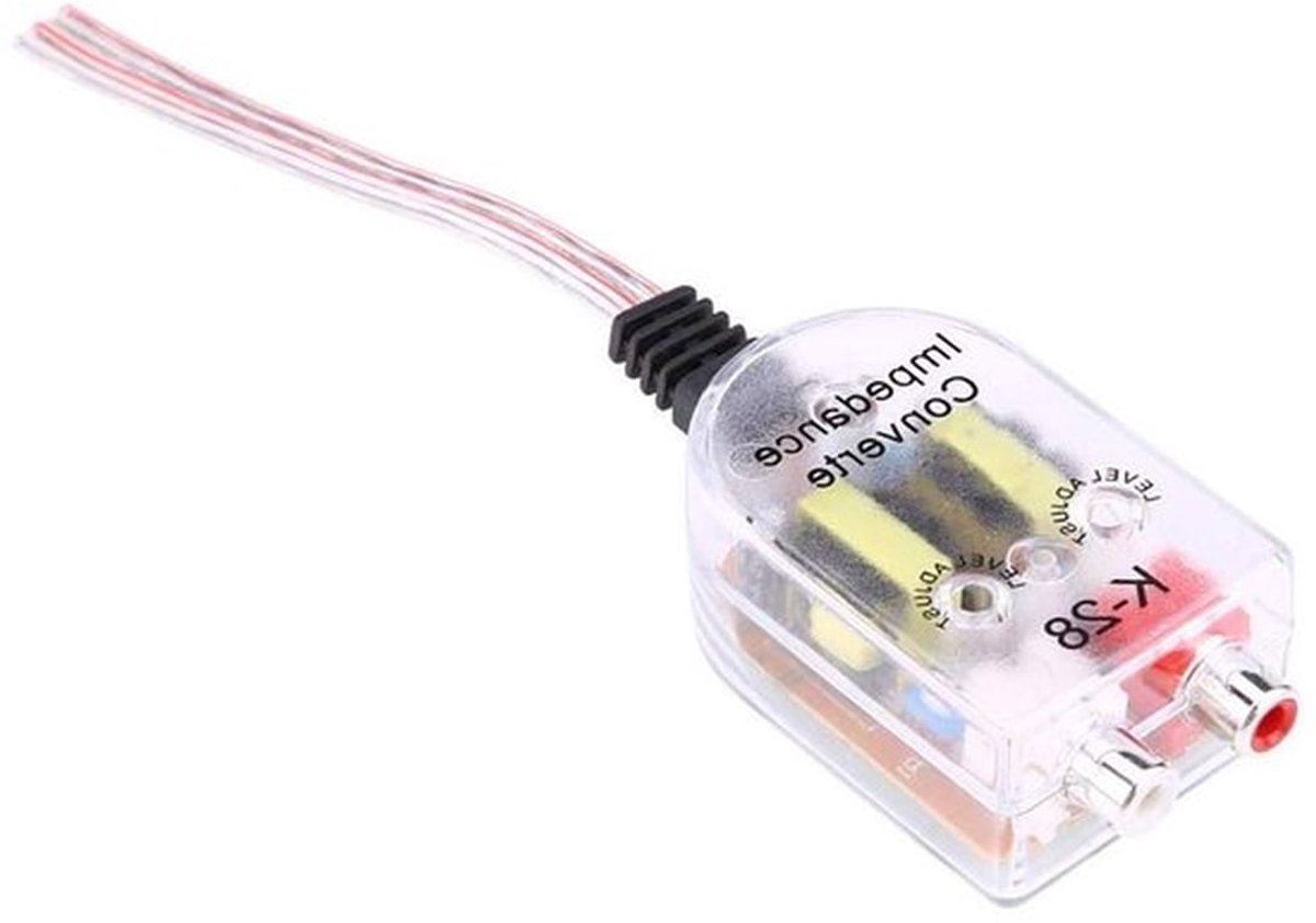 Audio Converter voor Auto Subwoofer - Hoge naar Lage Audio Conversie met Filter