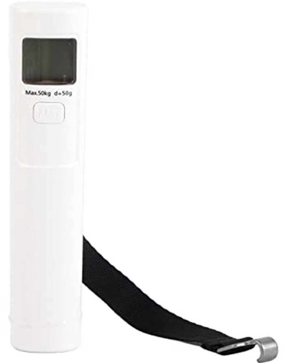 Handmatige Luggage Scale - Draagbaar met LCD Scherm - Tot 50kg