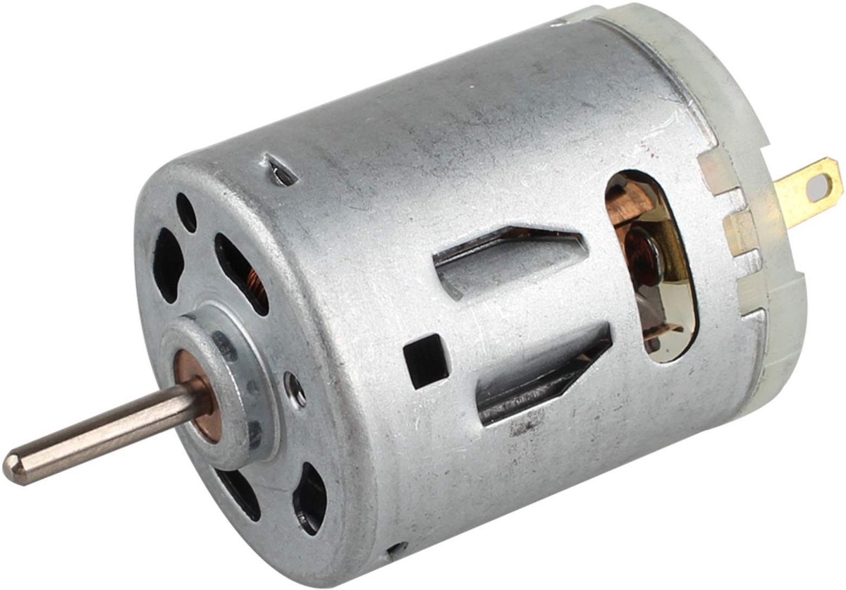 Dailygoods - Micro Motor - 12000RPM - Compact en krachtig ontwerp - 12V - Ideaal voor DIY Projecten - Hoog rendement - Betrouwbaar