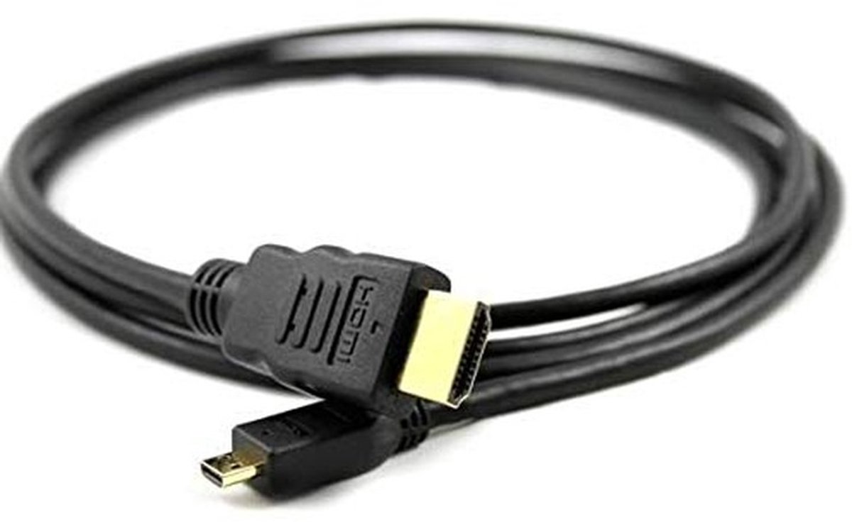 Dailygoods - Dailygoody - HDMI Kabel - Digitale Camera's - Hoge kwaliteit - 1.5 meter - Compatibel met Optio en Q Series - Geschikt voor alle modellen - Zwart