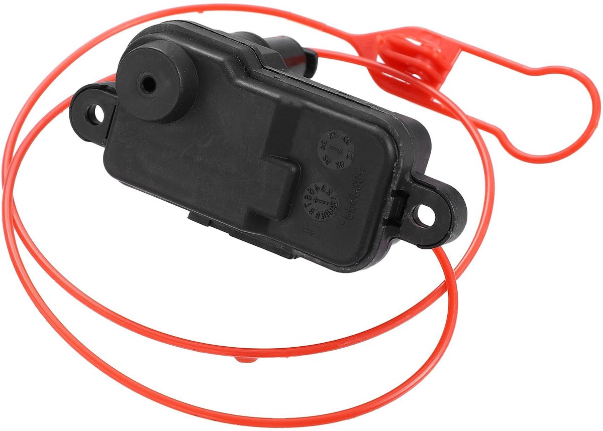 Dailygoods - Dailygoody - Brandstofklep Actuator - Brandstofklep Deur Cap - Slijtvast en Duurzaam - 2 Pin - Actuator voor Audi - Geschikt voor Q7 Q3 A7 A6 S7 S6 RS