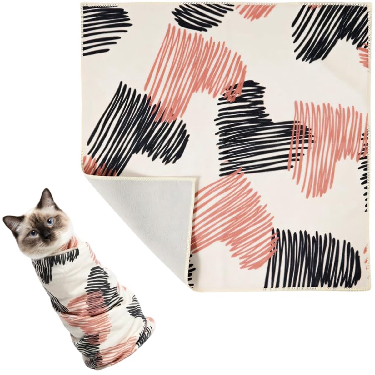 Dailygoods - Verstelbare Kat Grooming Wrap voor Dierenverzorging