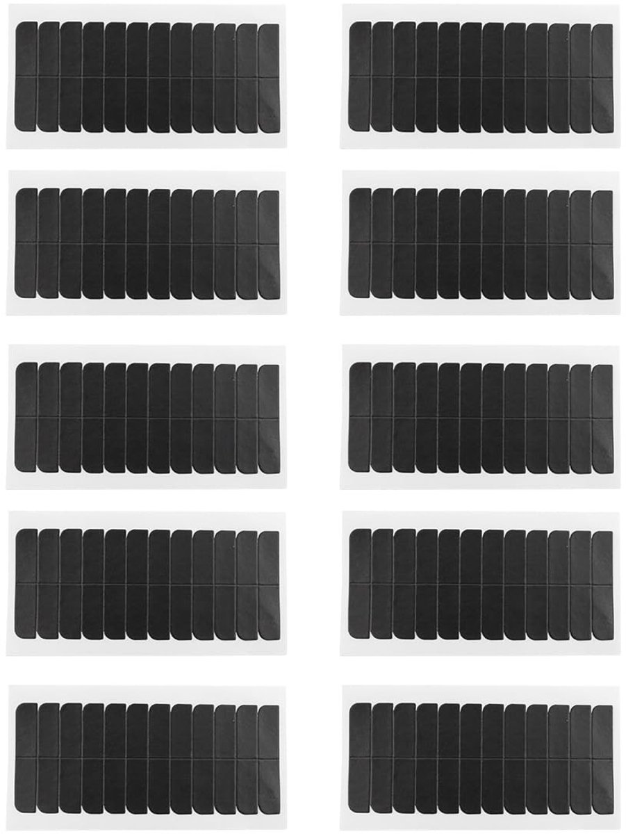 Dailygoody - Haarverlengingstape - Dubbelzijdige tape - Sterke grip - Zwart - Haarvervangende plakband - Geschikt voor haarextensies - 240 stuks