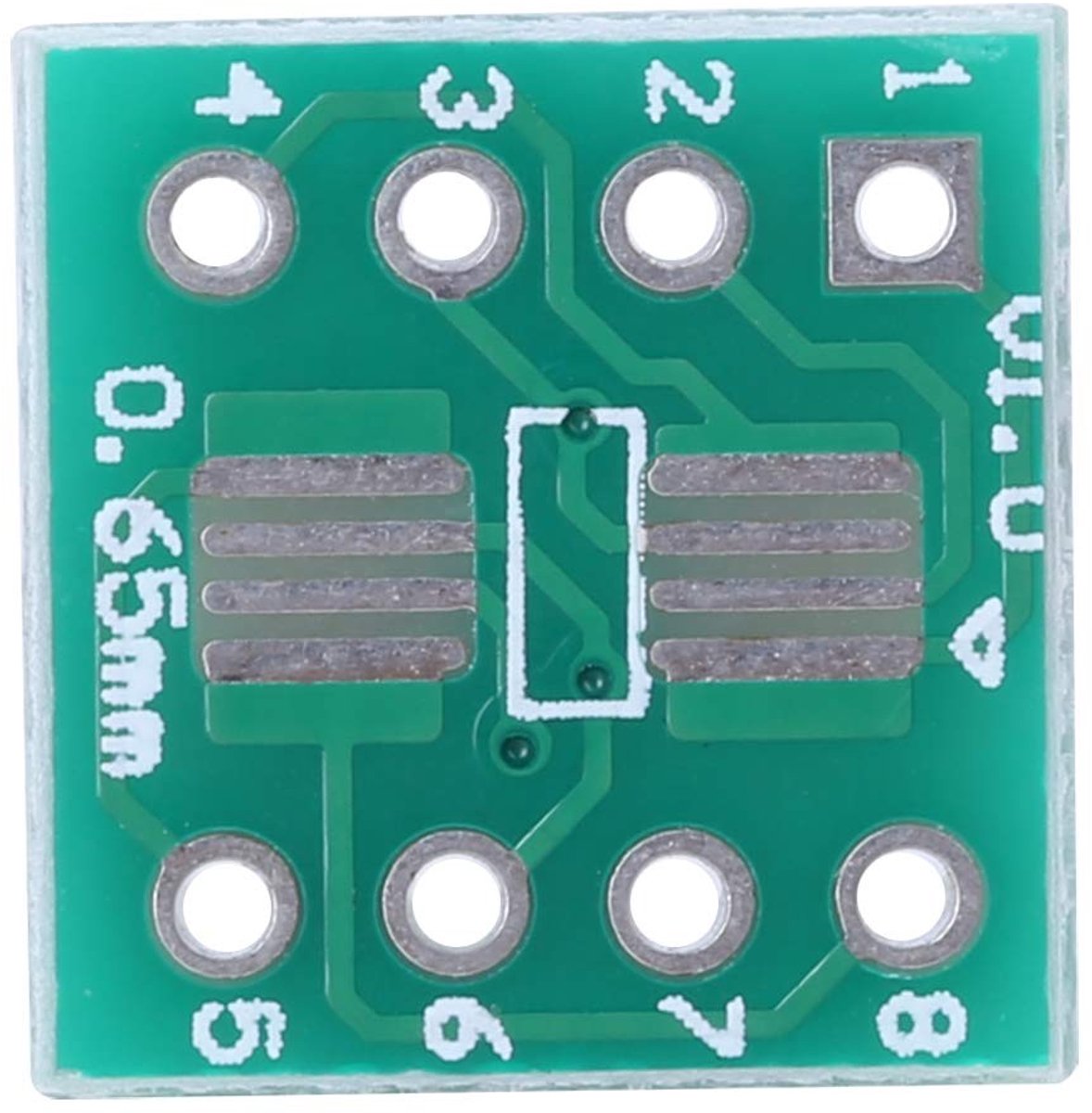 Dailygoody - SOP8 SSOP8 TSOP8 naar DIP8 Adapter Board - Elektronica Prototyping - 100 Stuks - Voor Breadboard - Hoogwaardige Kwaliteit - Perfect voor ...