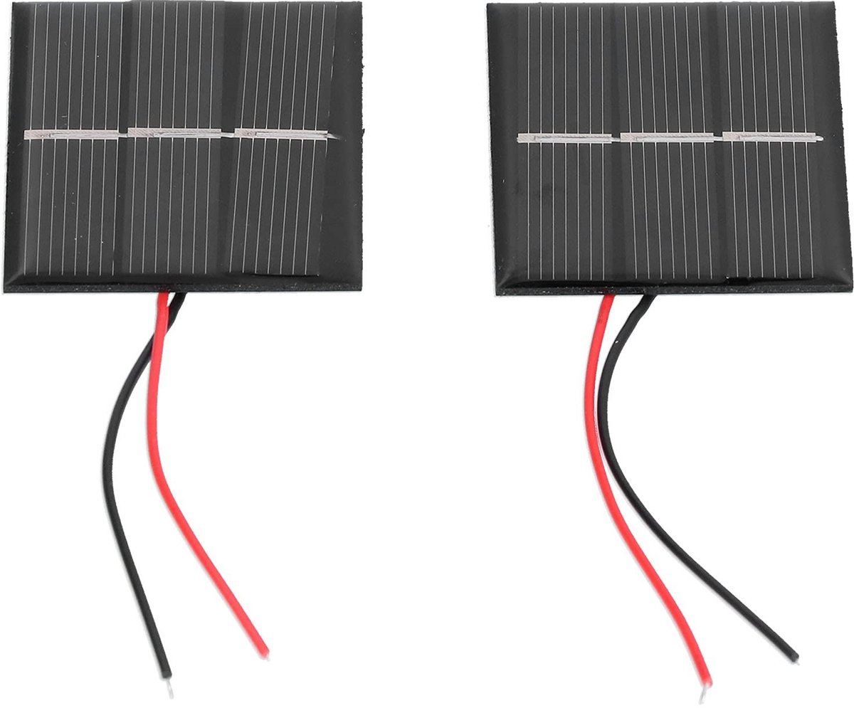 Dailygoody - Mini Zonnepaneel Module - Polysilicium - Voor DIY Projecten - 0.4W 1.5V - Efficiënt en Duurzaam - Geschikt voor Laag Vermogen Apparaten -..