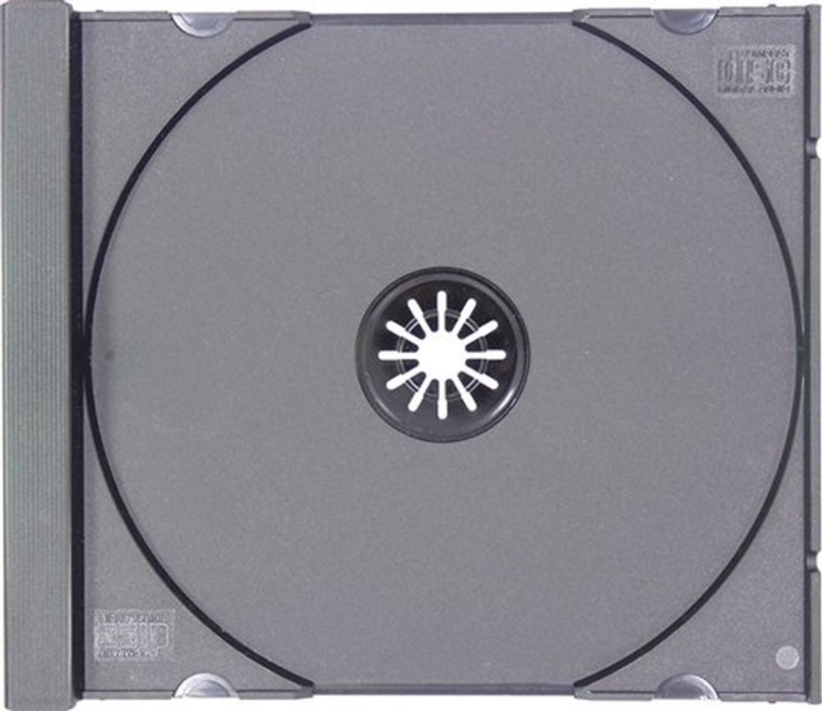Dailygoody - CD Tray - Vervangingslade voor CD's - 100 Stuks - Zwart - Ideaal voor CD-opslag - Geschikt voor Organisatie - Hoogwaardige Kwaliteit
